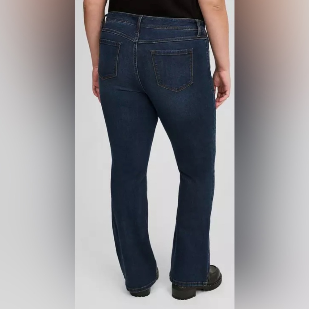 Women's Dark Blue Jeans - Picture 3 of 9